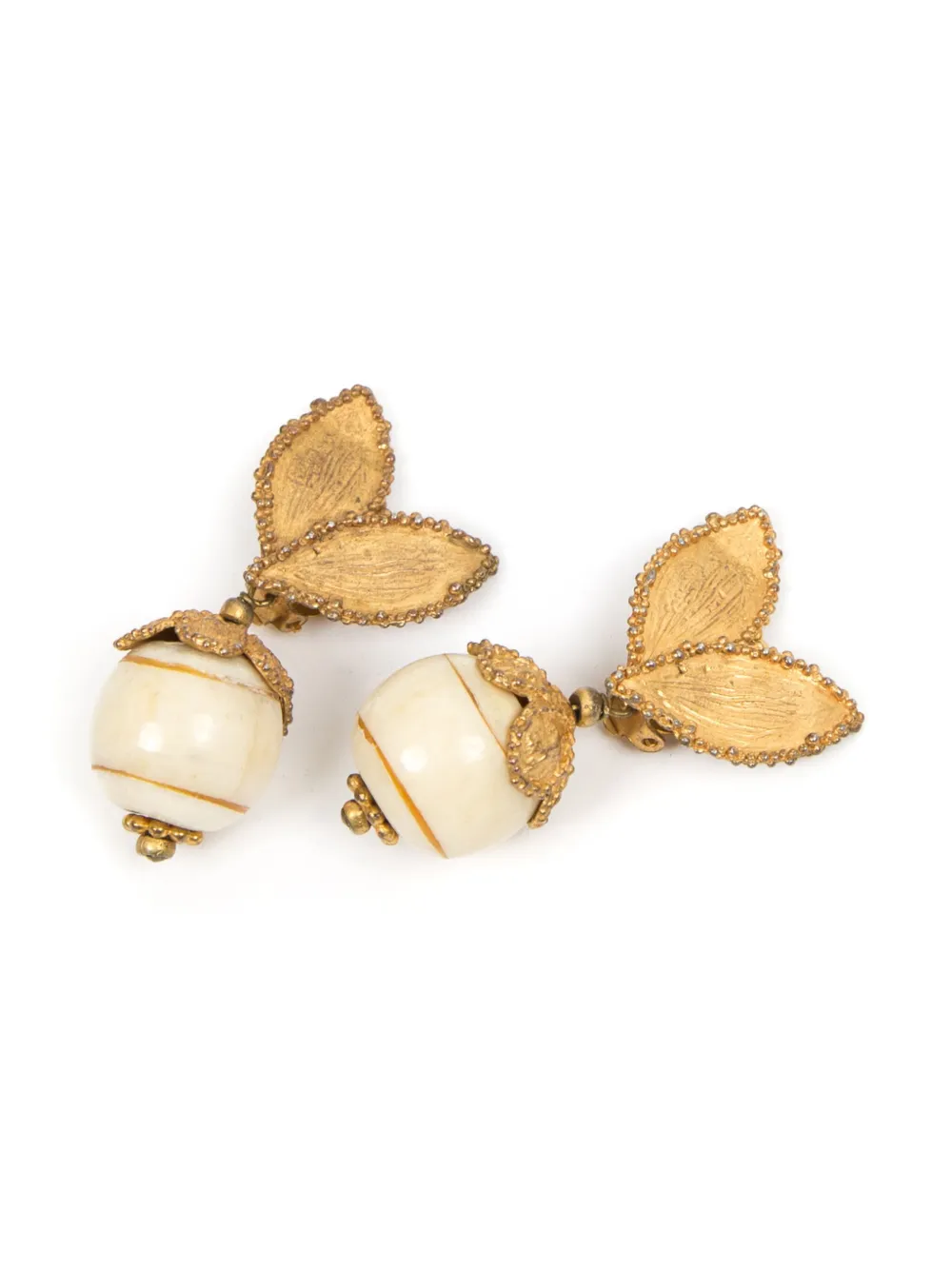 Givenchy 1980s clip-on earrings Women