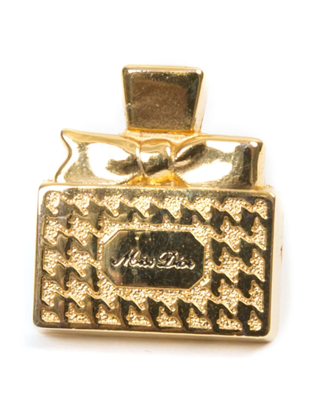 Christian Dior Pre-Owned 1990s perfume bottle pin - Goud