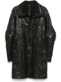 Isaac Sellam Experience Pertinent coat - Black