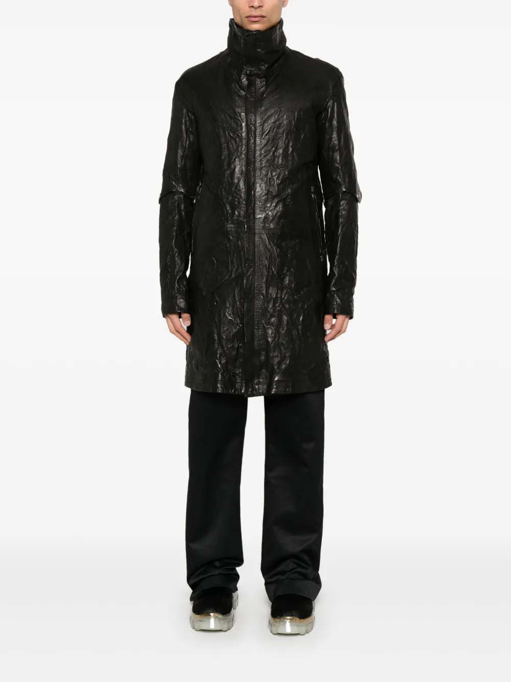 Isaac Sellam Experience Pertinent coat | Leather Coats | Image 2