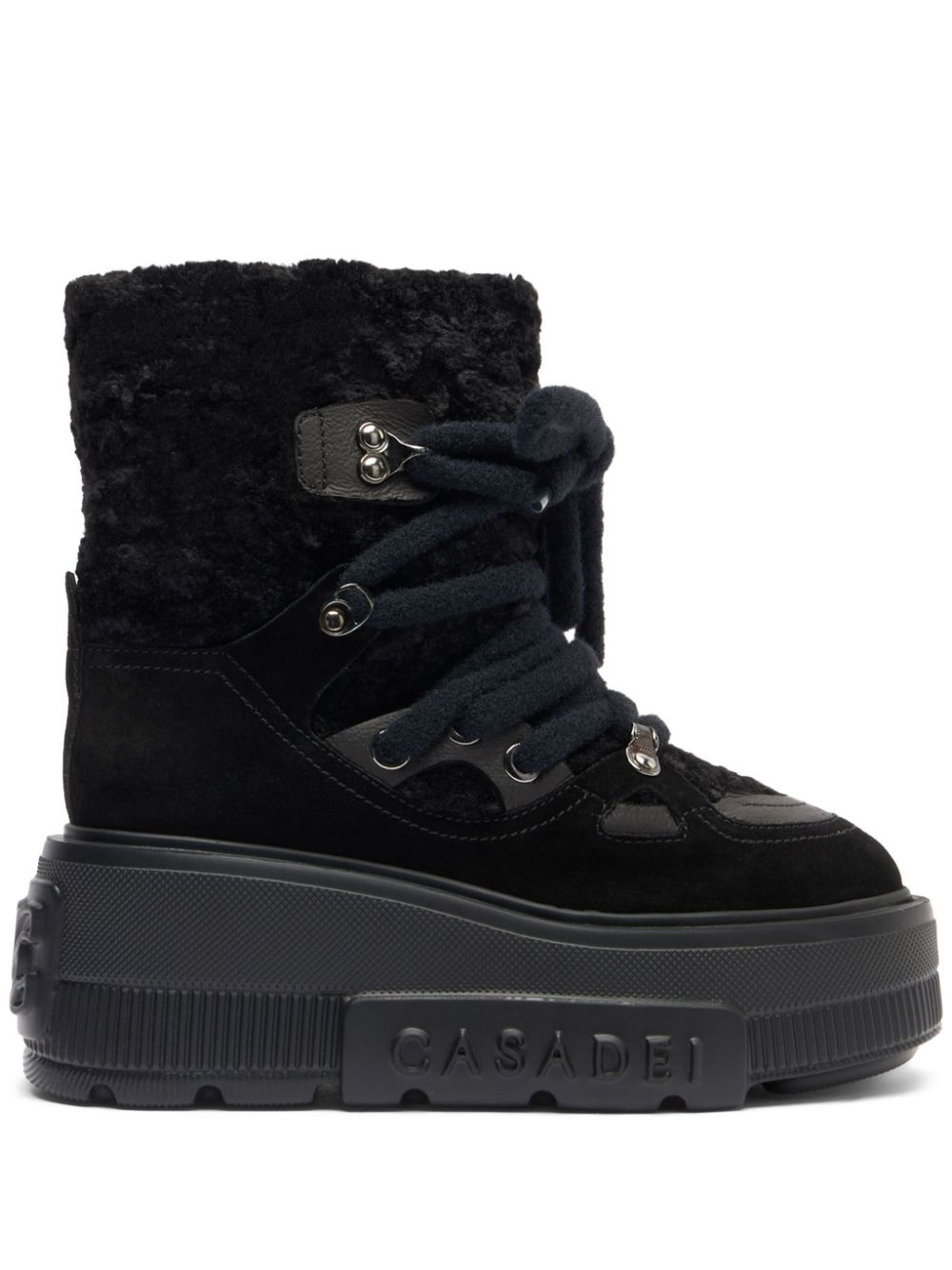 Casadei 70mm Skipass Nexus boots - Black