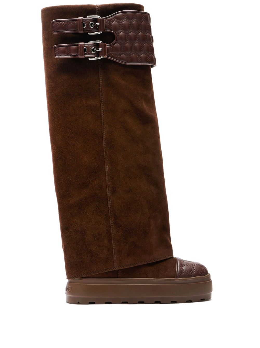 Casadei Maison Lab Double Face boots Brown