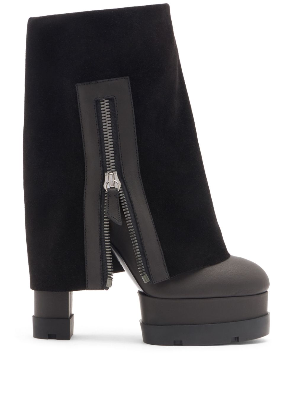 Casadei 120mm Nancy Reversable boots - Black