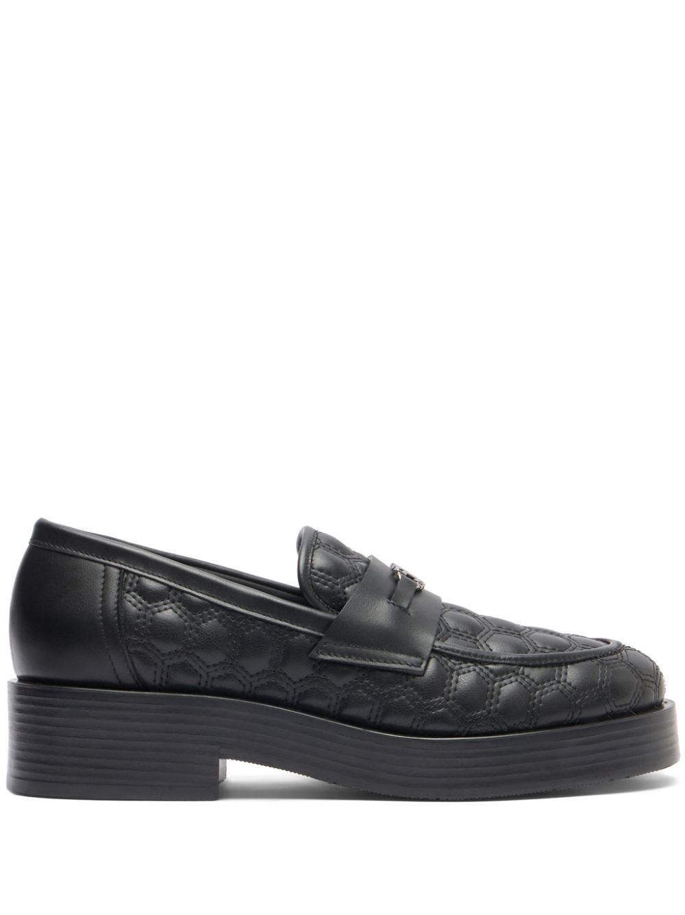 Casadei Charlie Maison Lab loafers Black