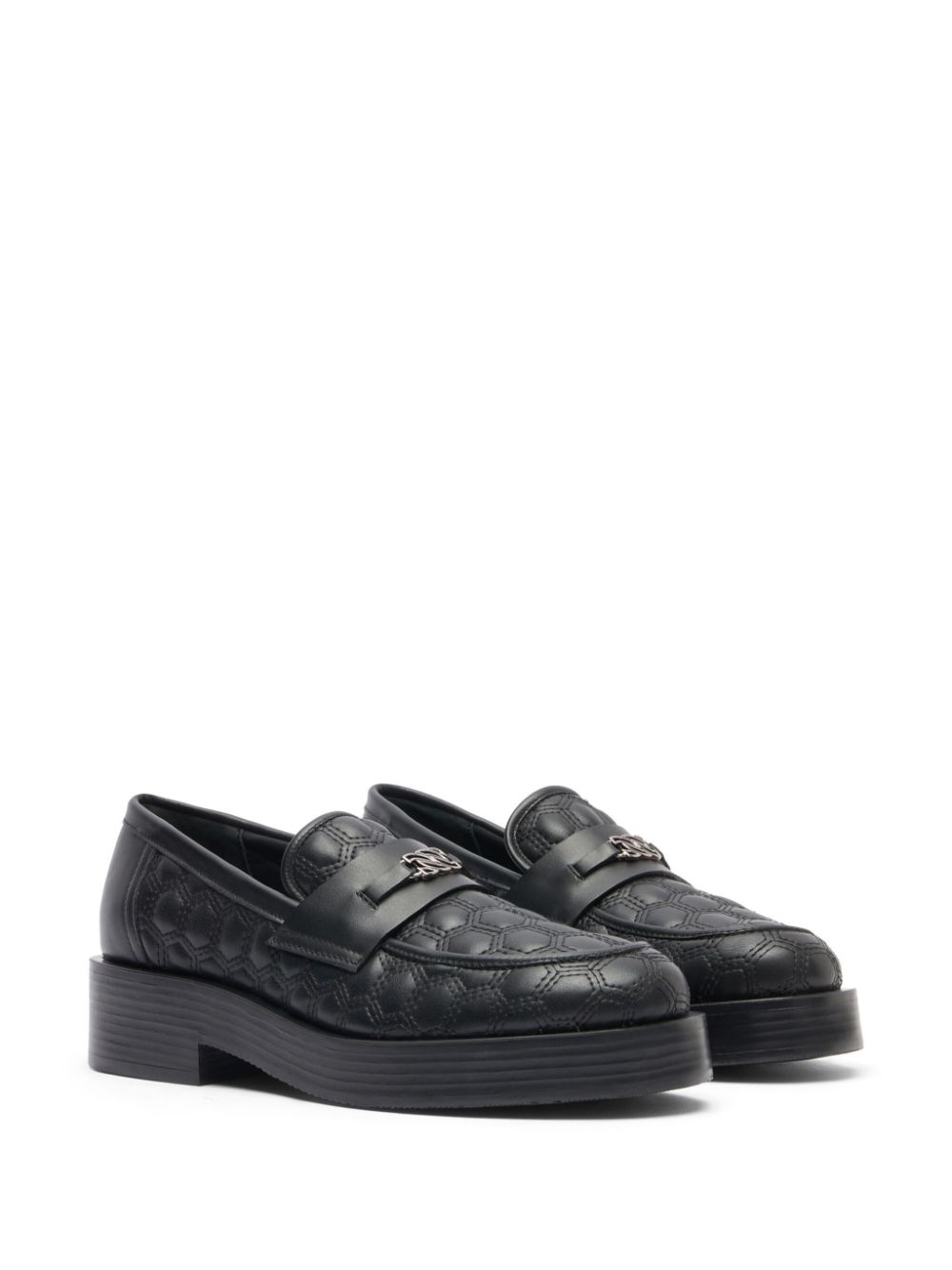 Casadei Charlie Maison Lab loafers - Black