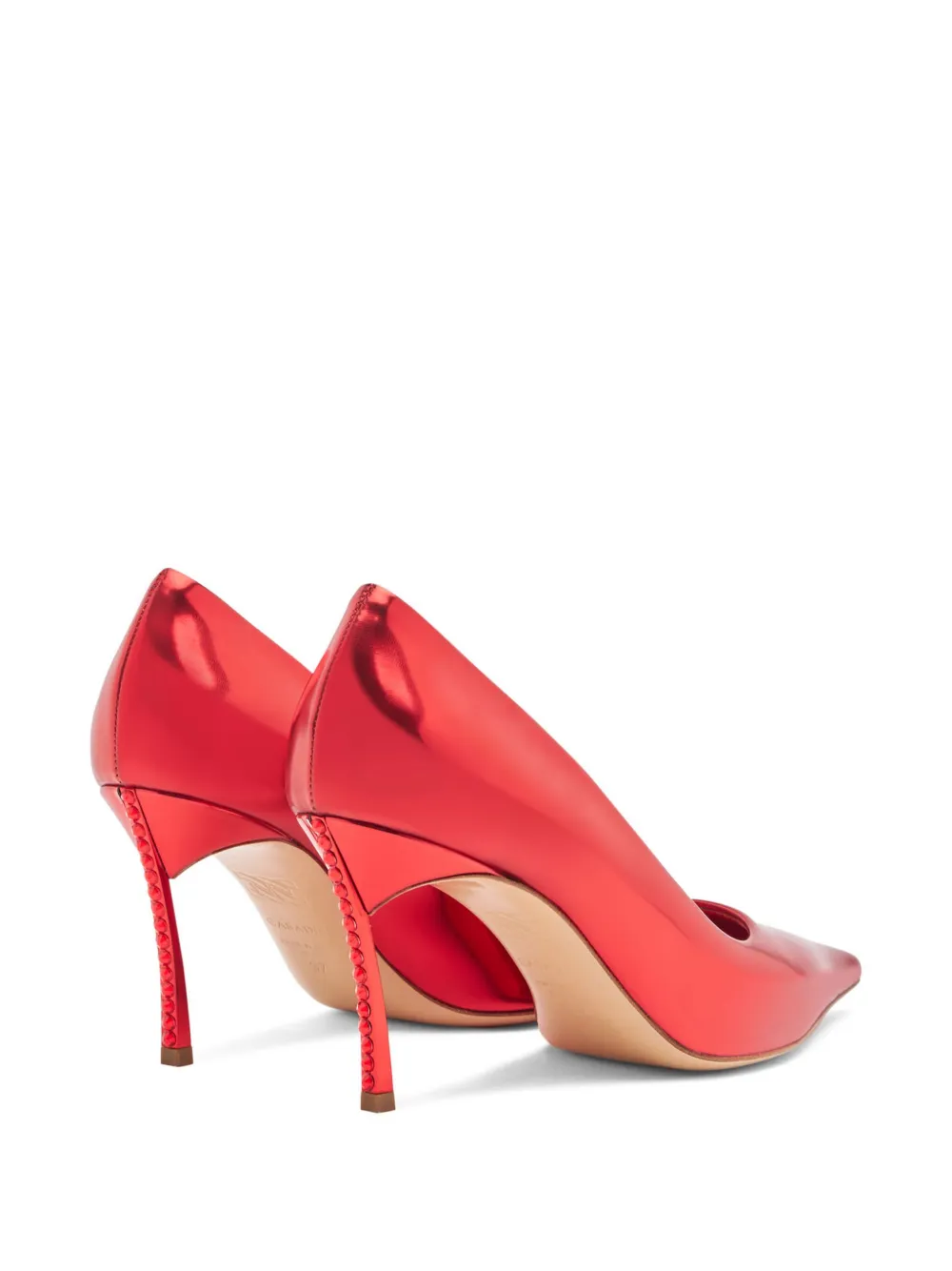 Casadei 80mm Alice Blade pumps Red