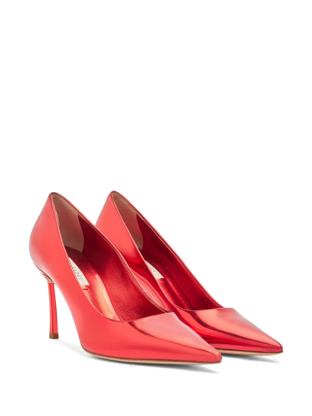 Casadei 80mm Alice Blade pumps Red