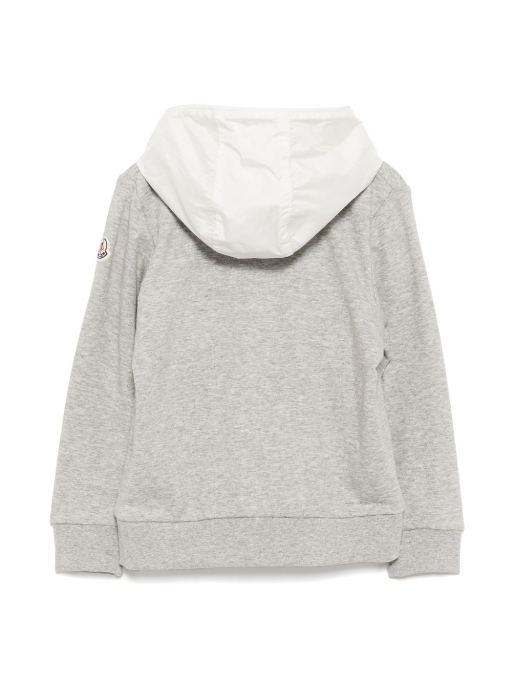 Moncler Enfant Hoodie met rits - Grijs