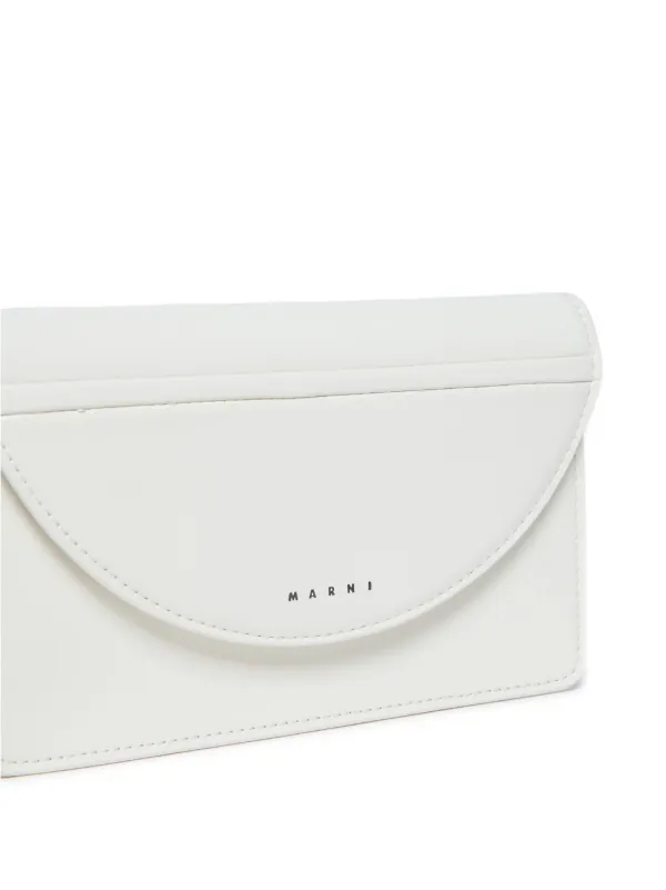 Marni Kids ロゴ ショルダーバッグ | ホワイト | FARFETCH JP