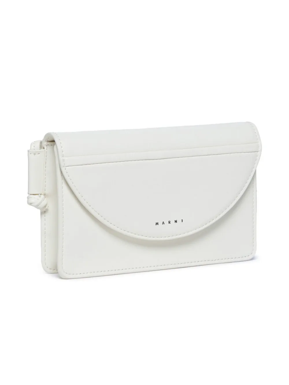 Marni Kids Schoudertas met logoprint Wit