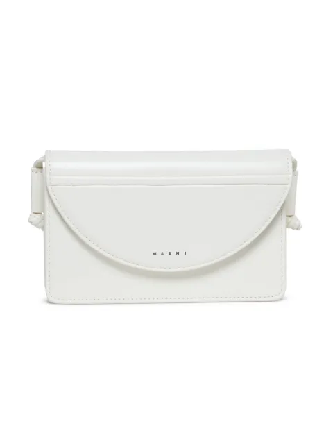 Marni Kids Schultertasche mit Logo-Print