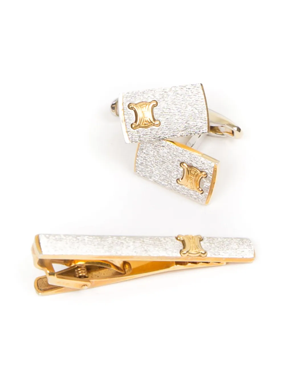 Céline Pre-Owned 1980 Triomphe cufflinks set | Image 2