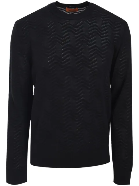 Missoni chevron-knit sweater