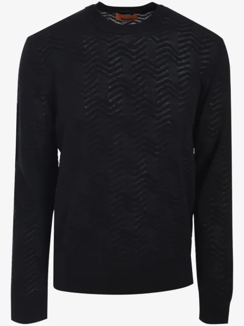 Missoni pull en maille chevrons