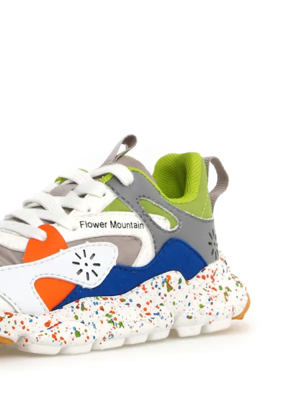 FLOWER MOUNTAIN KIDS Tênis Yamano Com Cadarço | Branco | FARFETCH BR