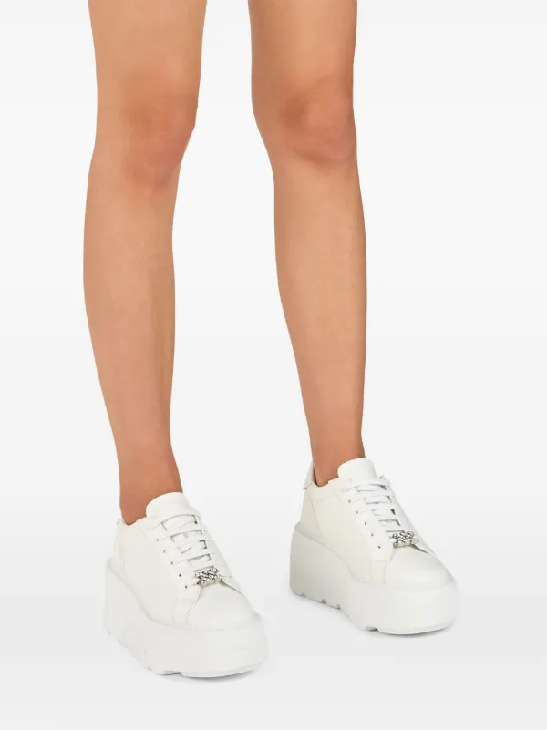 Casadei Nexus Splendida Sneakers | White | FARFETCH JO