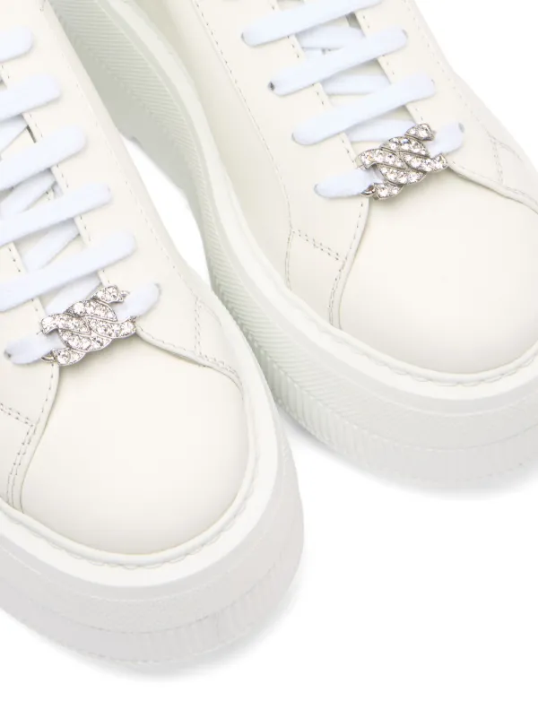 Casadei Nexus Splendida Sneakers | White | FARFETCH JO