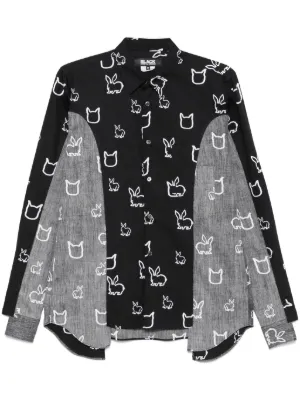 Black Comme Des Garçons Filip Pagowski シャツ | ブラック | FARFETCH JP