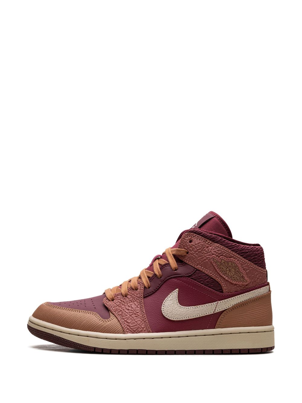 Shop Jordan Air  1 Mid "africa" Sneakers In Brown