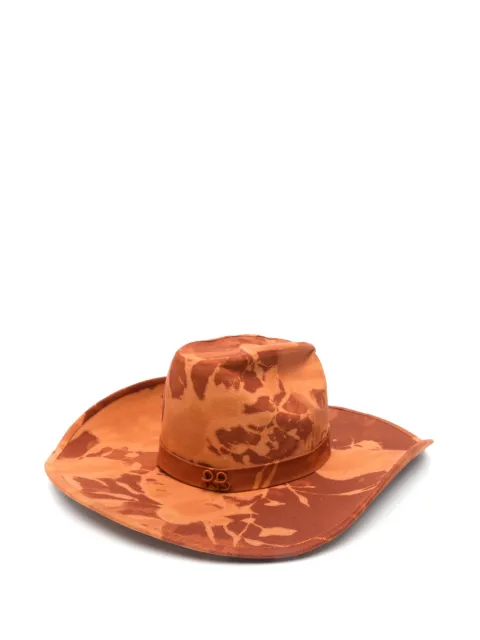 Ruslan Baginskiy Acid Tie Dye cowboy hat