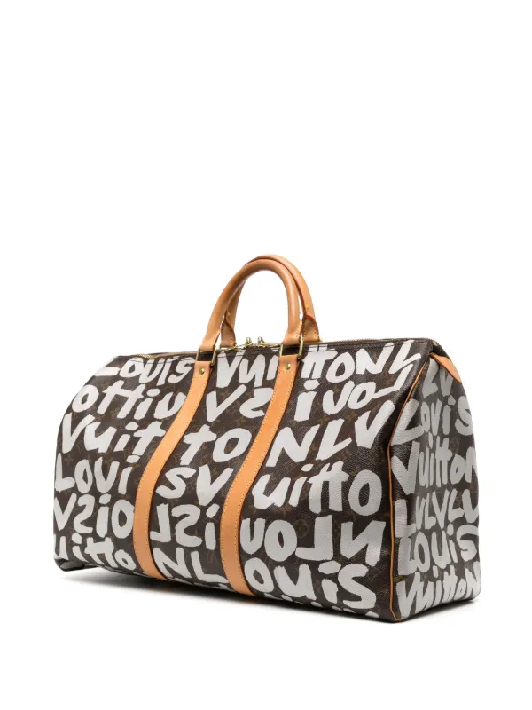 Louis Vuitton Pre-Owned 2001 Stephen Sprouse Graffiti Keepall 50