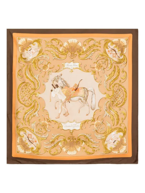 Hermès Pre-Owned mascada Turkish Horse de 90 cm