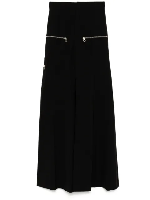 Chloé Pre-Owned pantalones con cierre en bolsillos