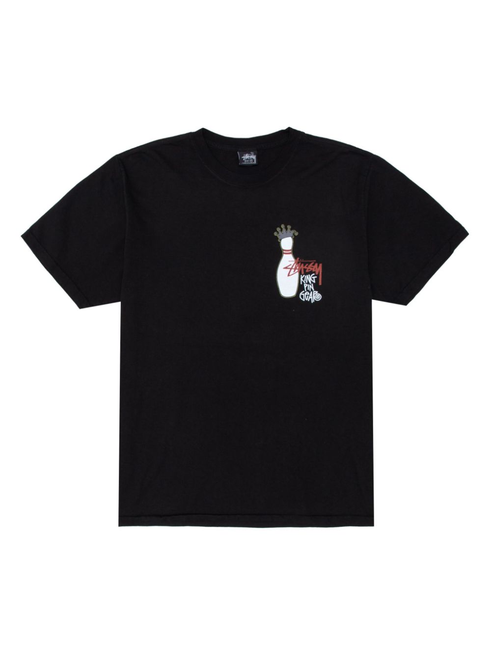 Stussy Kingpin T-shirt In Black