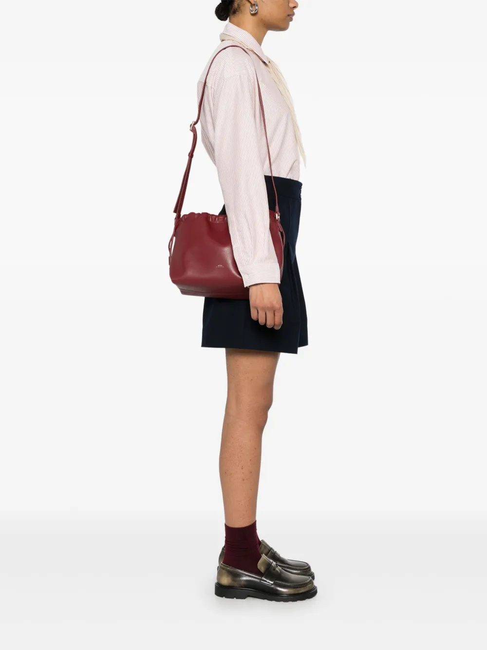 A.P.C. Ninon crossbodytas - Rood