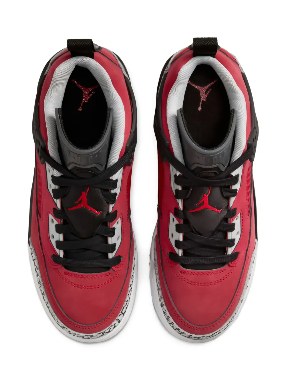 Jordan Kids Jordan Spizike Low "Toro Gym Red Wolf Grey Cool Grey Black" sneakers