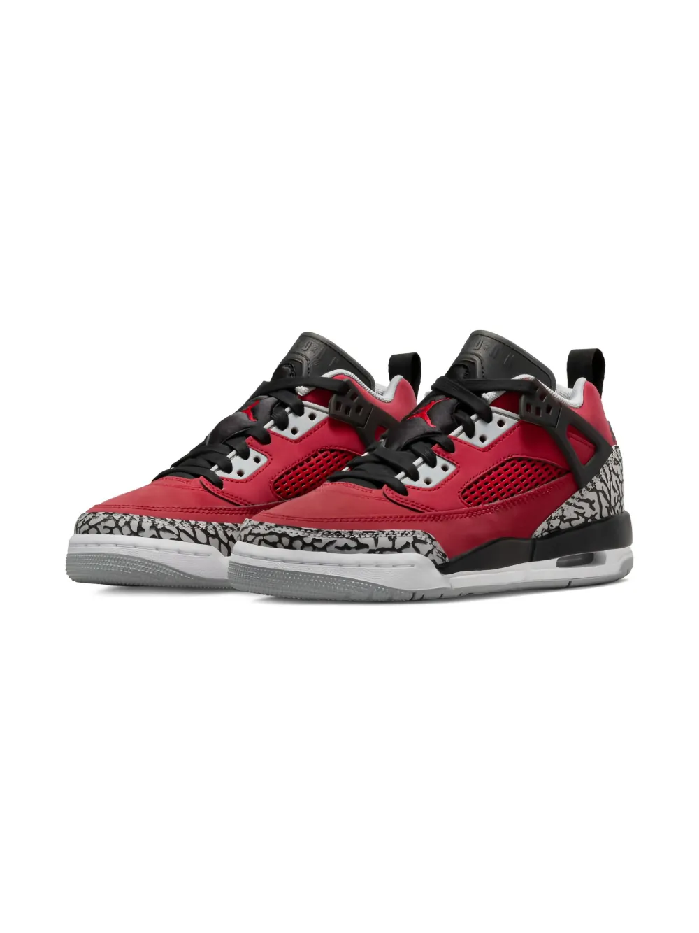 Jordan Kids Jordan Spizike Low Toro - Gym Red/Wolf Grey/Cool Grey/Black sneakers - Rood
