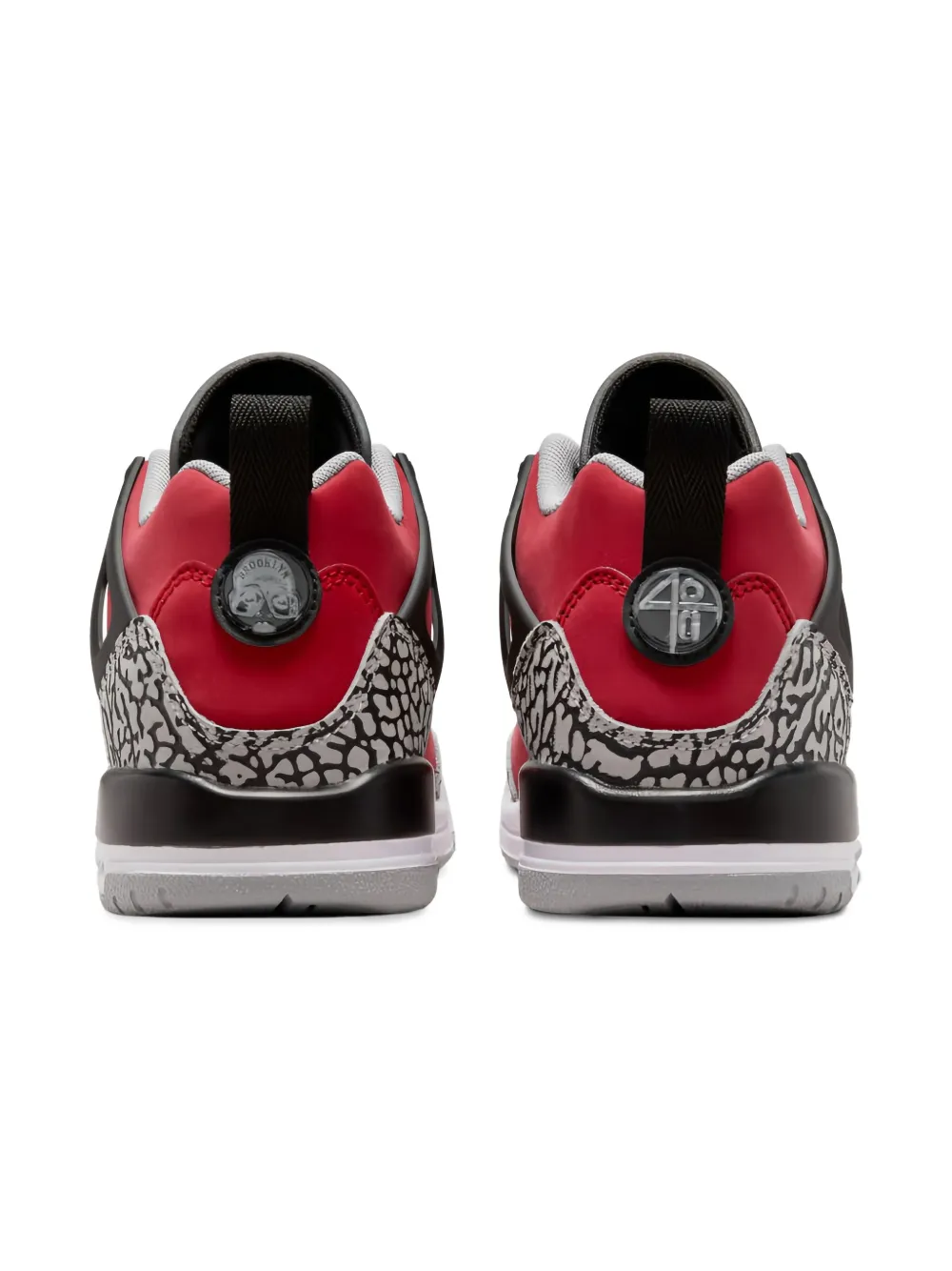Jordan Kids Jordan Spizike Low "Toro Gym Red Wolf Grey Cool Grey Black" sneakers