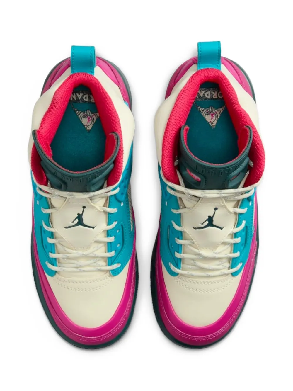 Jordan Kids Jordan Winterized Spizike "Coconut Milk Active Pink Aquamarine Oxidized Green" sneakers Neutrals