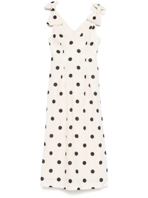 ZIMMERMANN vestido midi Crush