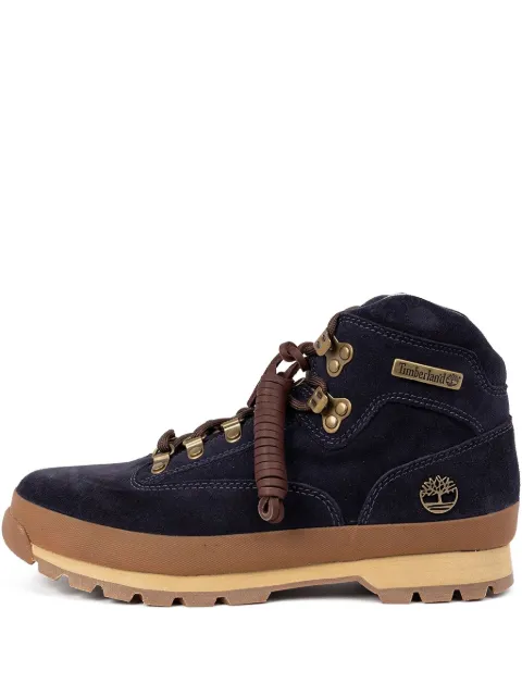 Timberland Euro Hiker Mid "Dark Blue Suede" boots