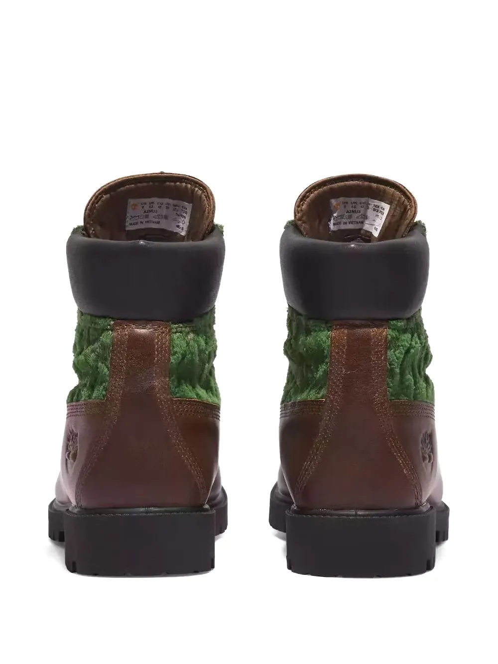 Timberland Heritage Black Pioneers 6-Inch Waterproof "Brown Full-Grain" boots