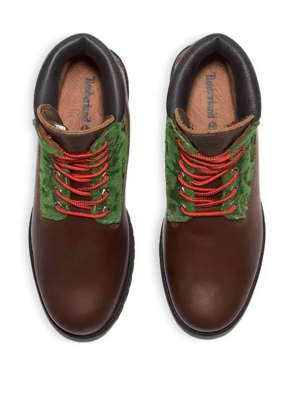 Timberland Heritage Black Pioneers 6-Inch Waterproof 