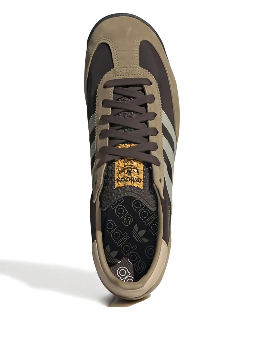 adidas SL 72 RS "Brown Putty Grey Preloved Yellow" sneakers