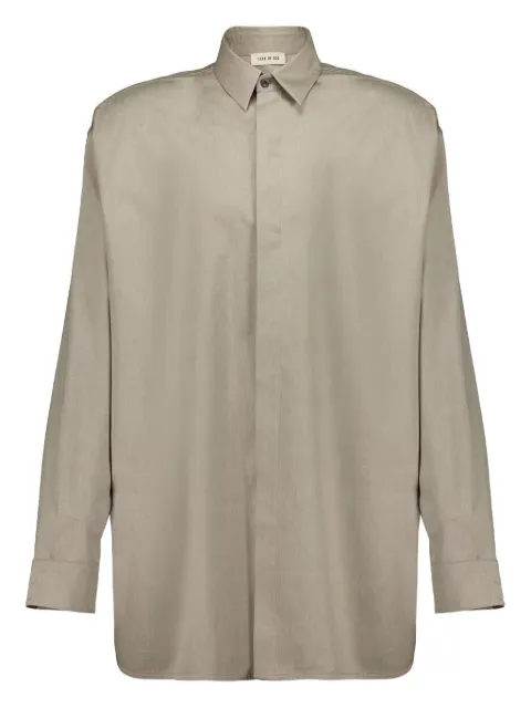 FEAR OF GOD ESSENTIALS 옥스포드 벤트 셔츠