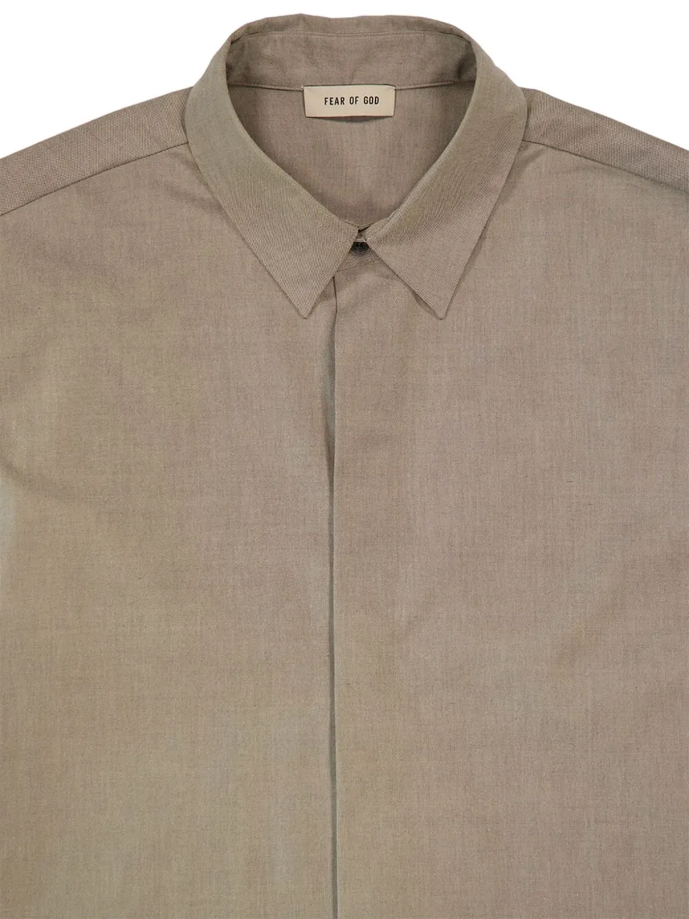 FEAR OF GOD ESSENTIALS Oxford overhemd Beige