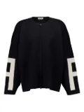 Fear Of God wool full-zip sweater - Black