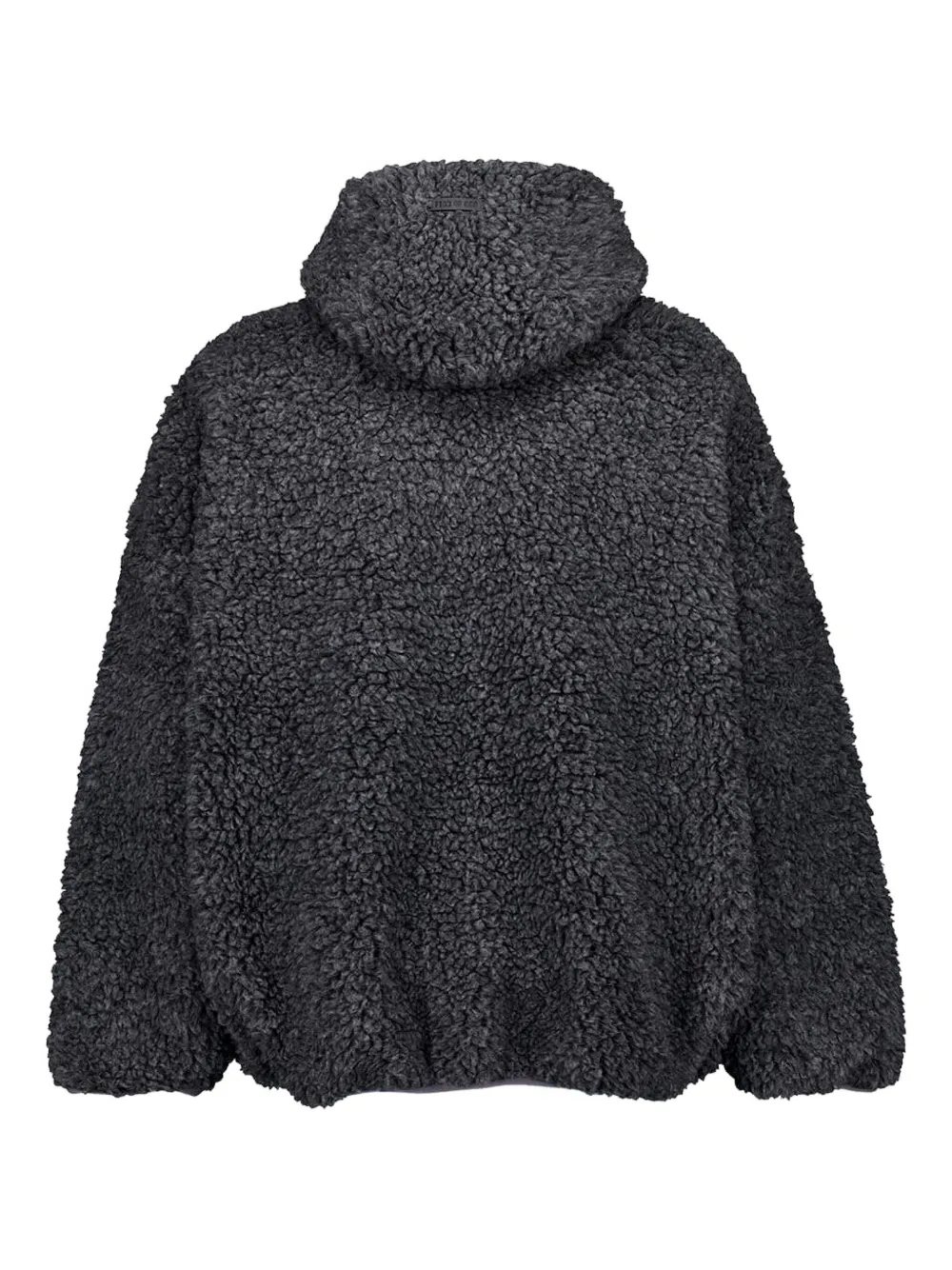 Fear Of God Fleece hoodie Zwart