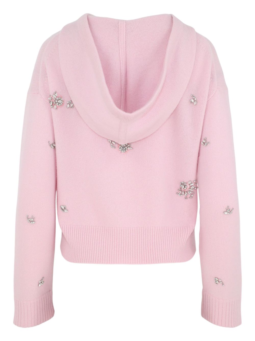 Simkhai Karmen gebreide hoodie - Roze