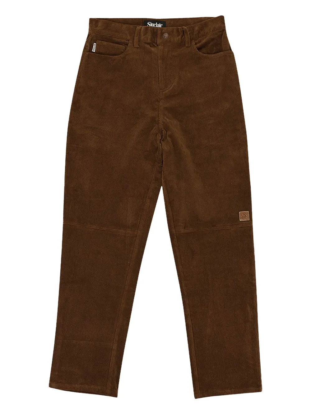 Sinclair corduroy straight-leg trousers | Brown | Image 1