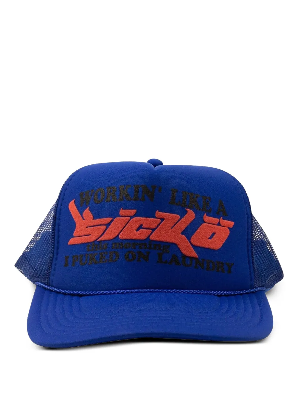Sicko trucker mesh-back cap | Blue | Image 1