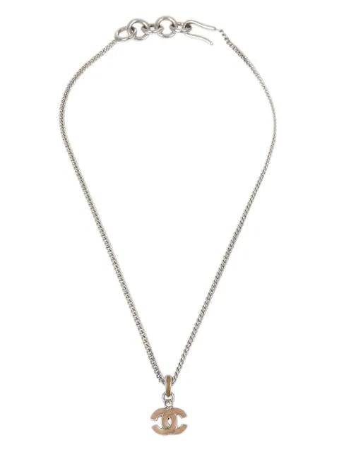 CHANEL Pre-Owned 2004 CC-pendant necklace