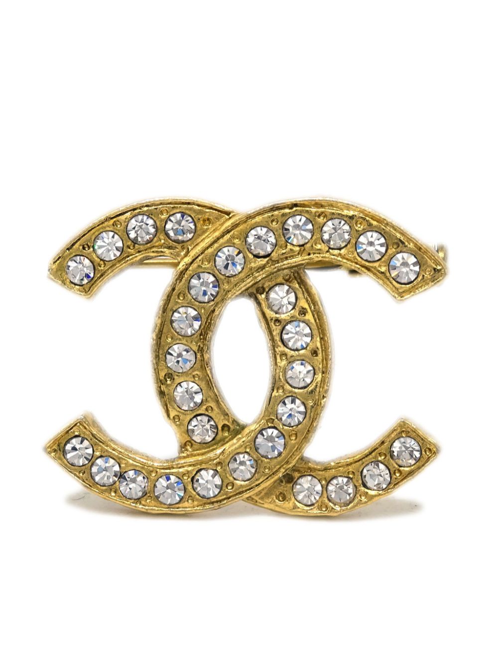 CHANEL 1990-2000s CC brooch Women