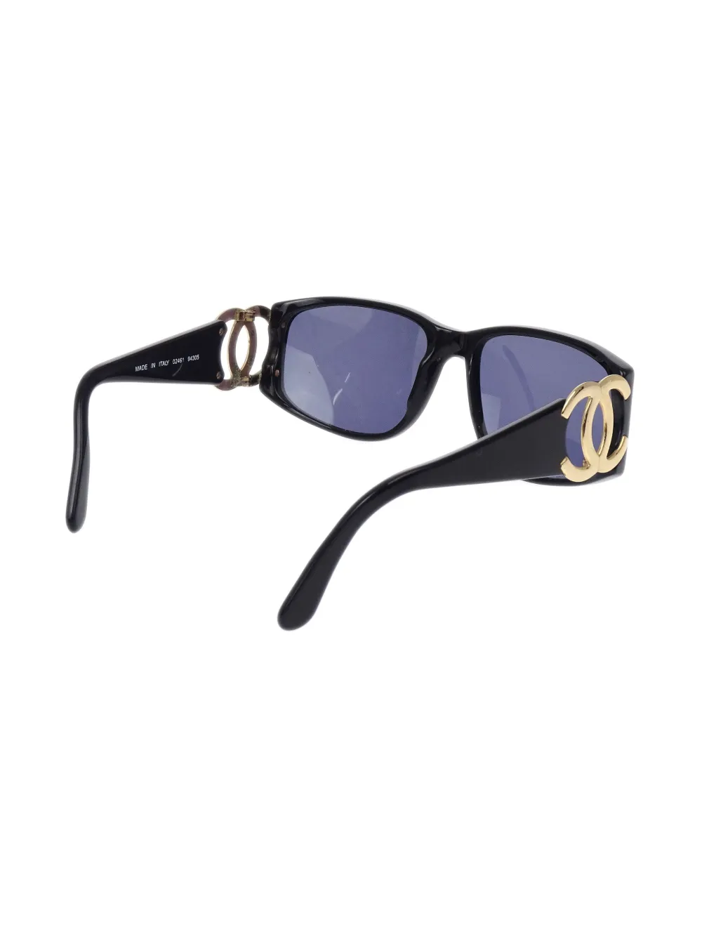 Affordable CHANEL 1990-2000s rectangle-frame sunglasses Women