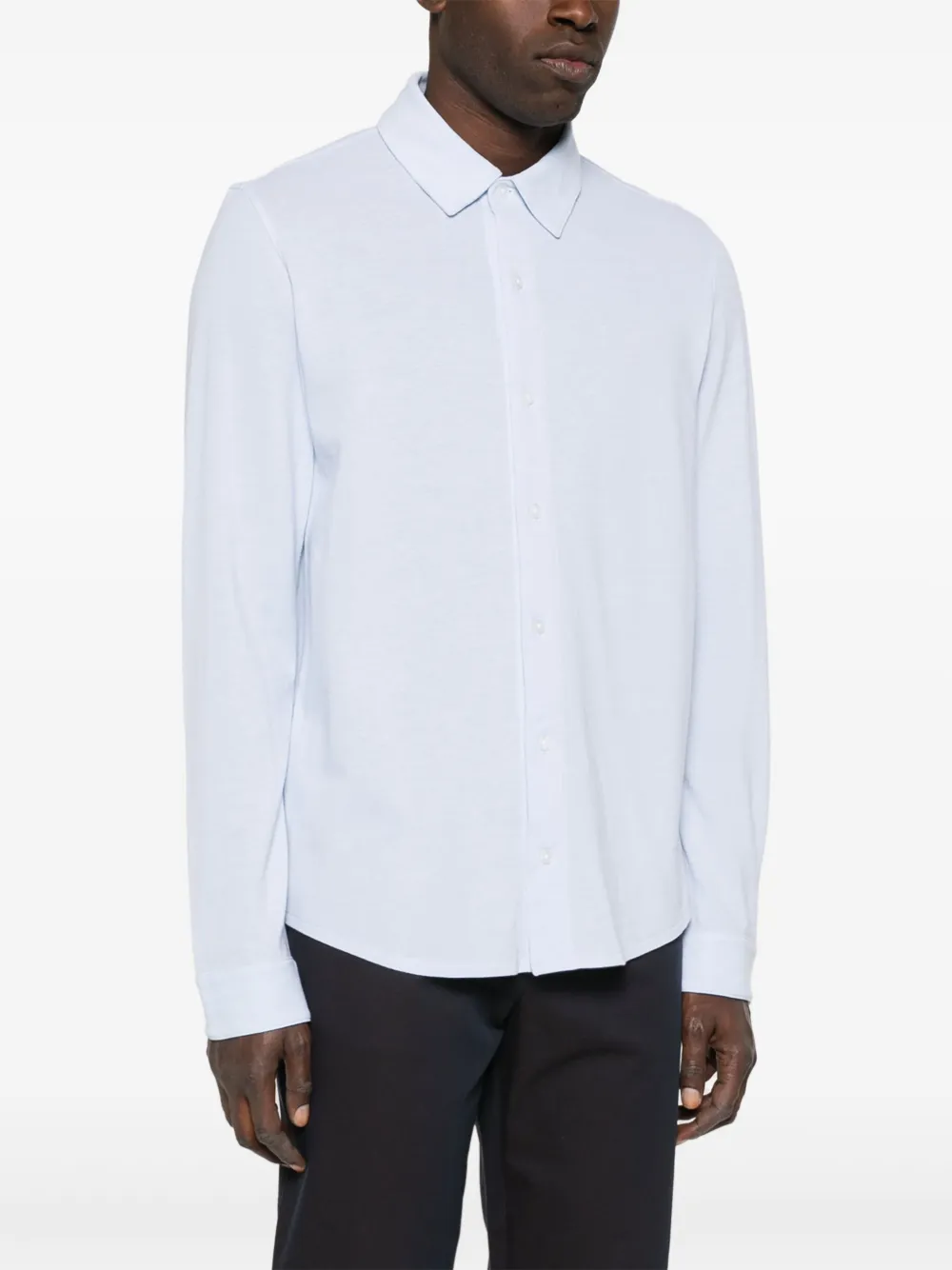 Vince Piqué poloshirt Blauw