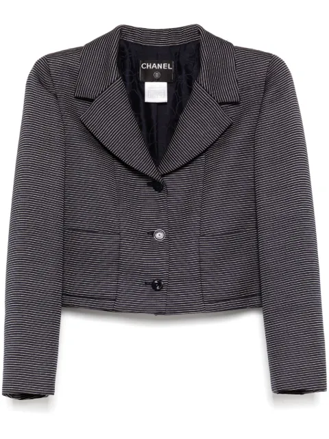 CHANEL Pre-Owned 2001 Single Breasted Jacket
